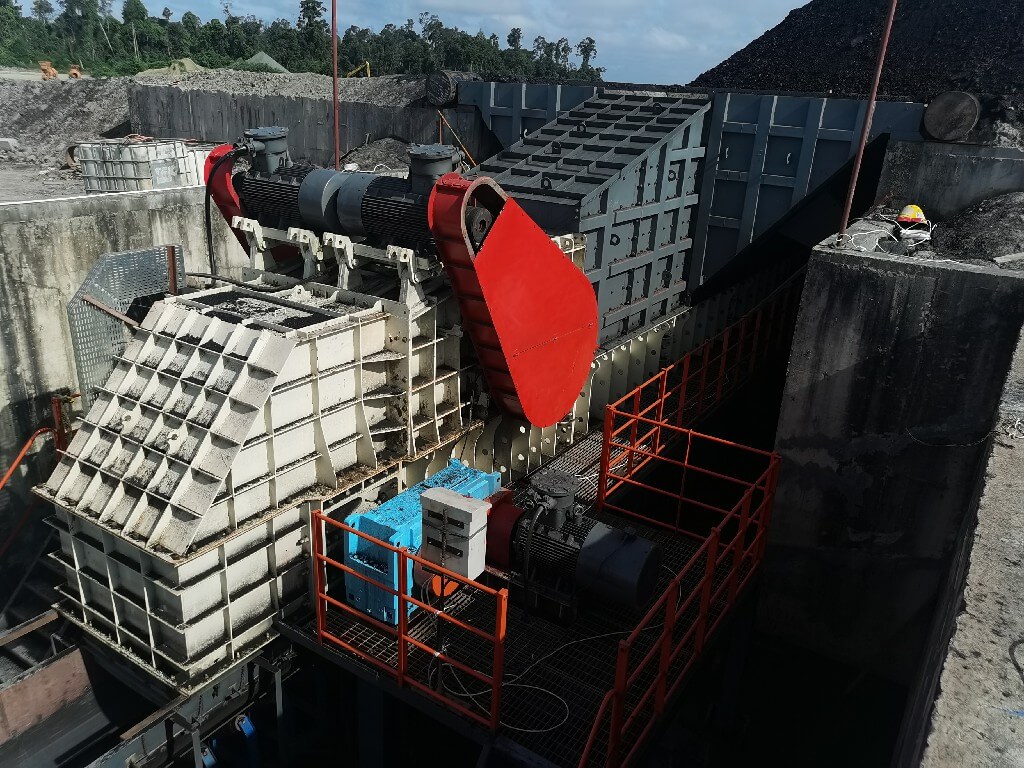 coal crushing station Kalimantan