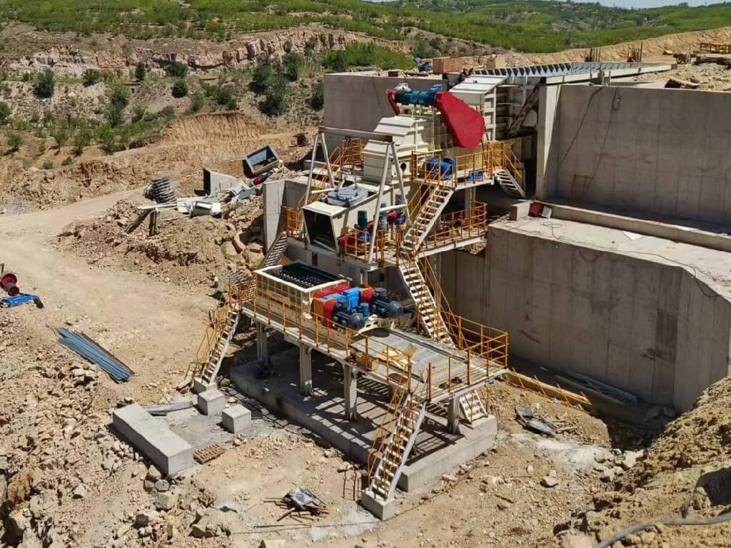 1500-1800TPH coal processing plant
