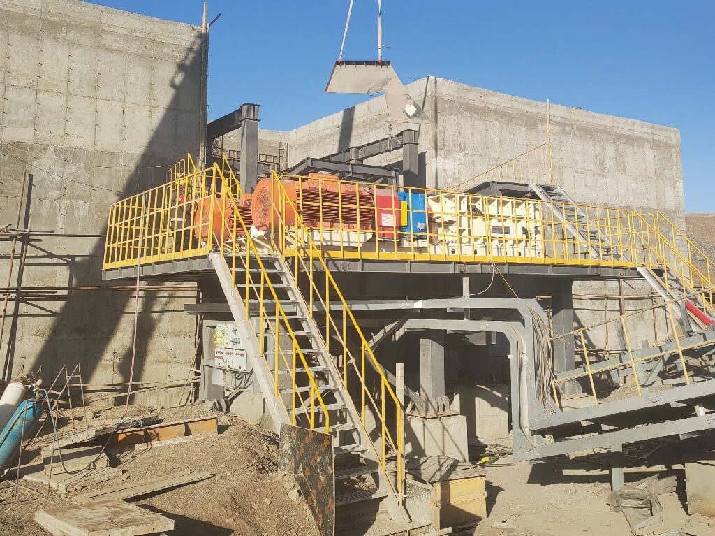 Mongolia coal crushing plant